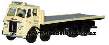 1/76 Leyland Octopus Flat Deck Truck "John Aizlewood"-leyland-Model Barn