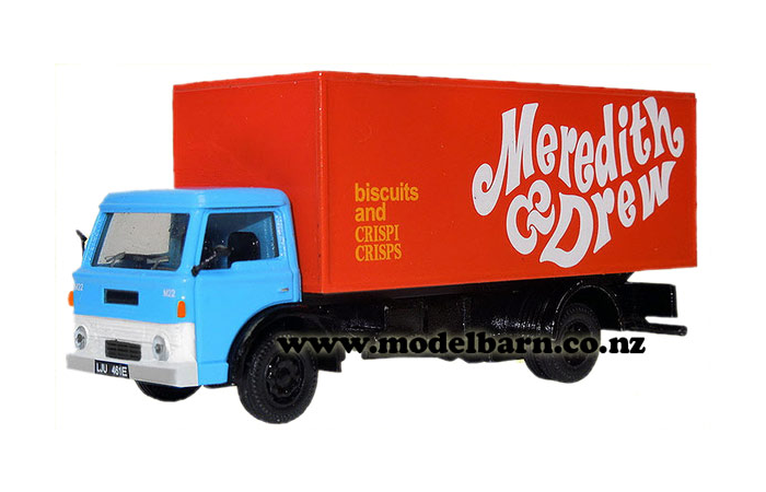1/76 Ford D Series Box Truck "Meredith & Drew"