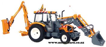 1/32 Renault Ergos 100 with Loader & Mower-renault-Model Barn