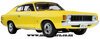 1/18 Valiant VJ Charger XL (1973, Sunfire Yellow)