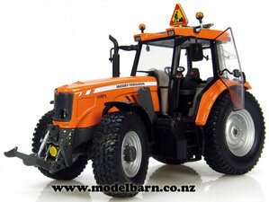 1/32 MF 6465 Dyna-6 Highway Tractor (orange)-massey-ferguson,-mh-Model Barn