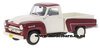1/43 Chev 3100 Pick-Up (1958, dark red & white)