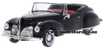 1/43 Lincoln Continental Convertible (1939, black)-lincoln-Model Barn