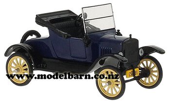 1/43 Ford Model T Runabout (1925, blue & black)-ford-Model Barn