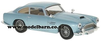 1/43 Aston Martin DB4 (1958, light metallic blue)-aston-martin-Model Barn