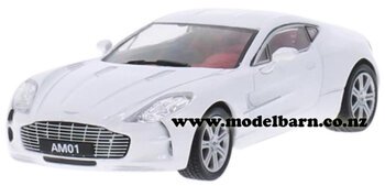 1/43 Aston Martin One-77 (2010, white)-aston-martin-Model Barn