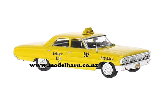 1/43 Ford Galaxie 500 New York Taxi (1967, yellow)