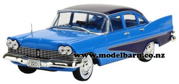 1/43 Plymouth Savoy (1959, 2 tone blue)-plymouth-Model Barn