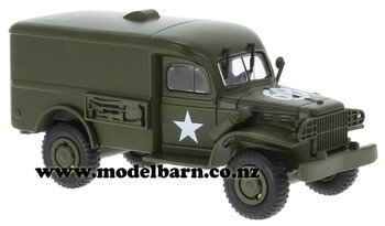 1/43 Dodge WC54 US Army Ambulance (1942, olive green)-dodge,-ram-and-srt-Model Barn