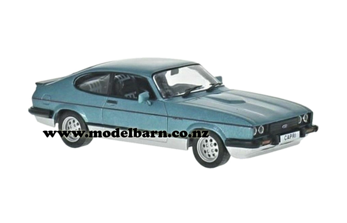 1/43 Ford Capri 2.8 Mk III (1982, metallic light blue)