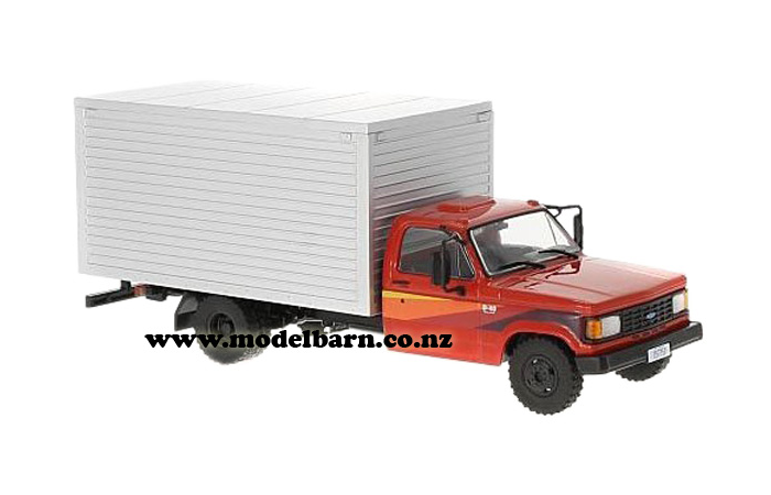 1/43 Chev D40 Truck (1985, red & grey)