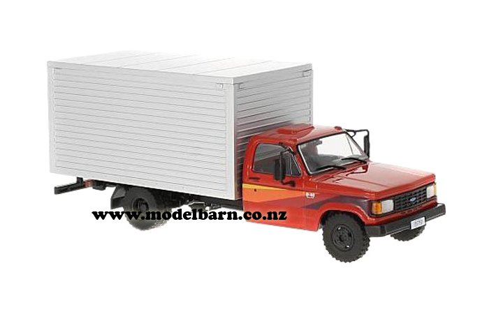 1/43 Chev D40 Truck (1985, red & grey)