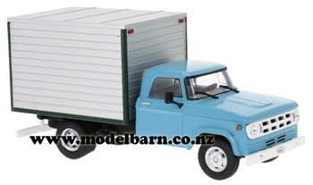 1/43 Dodge D-400 Box Truck (1971, blue & grey)-other-trucks-Model Barn