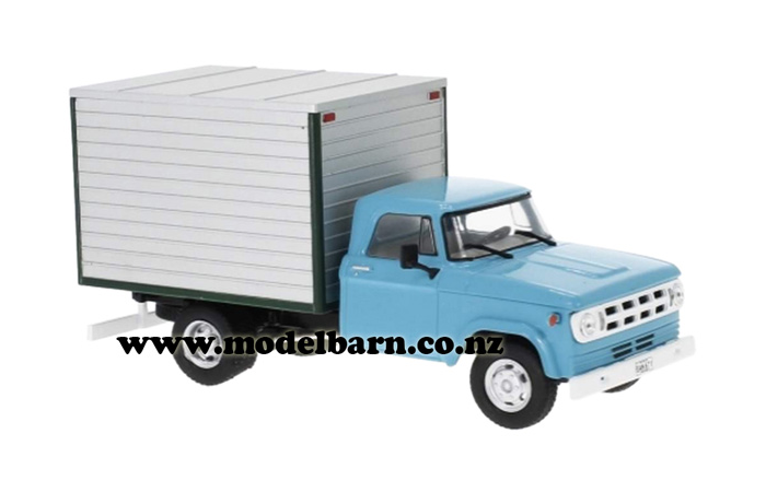 1/43 Dodge D-400 Box Truck (1971, blue & grey)