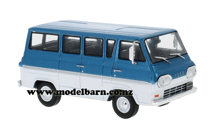 1/43 Ford Econoline Van (1964, metallic blue & white)