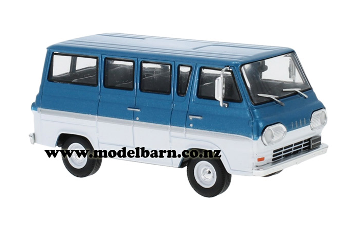 1/43 Ford Econoline Van (1964, metallic blue & white)