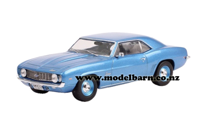 1/43 Chev Camaro (1969, metallic blue)