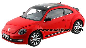 1/18 VW Beetle (2012, red)-volkswagen-Model Barn