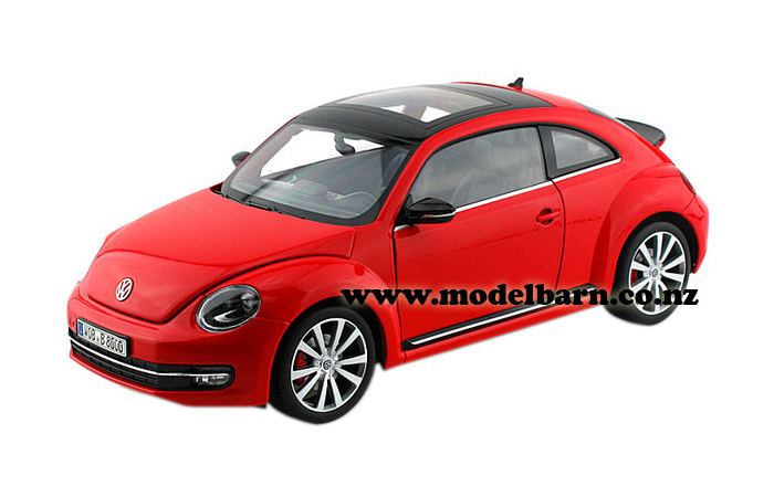 1/18 VW Beetle (2012, red)