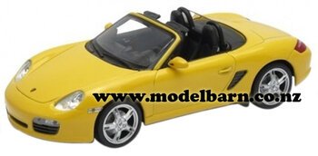 1/24 Porsche Boxster S Convertible (yellow)-porsche-Model Barn