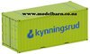 1/50 20ft Metal Shipping Container "Kynningsrud"