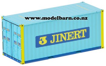 1/50 20ft Metal Shipping Container "Jinert"-trailers,-containers-and-access.-Model Barn