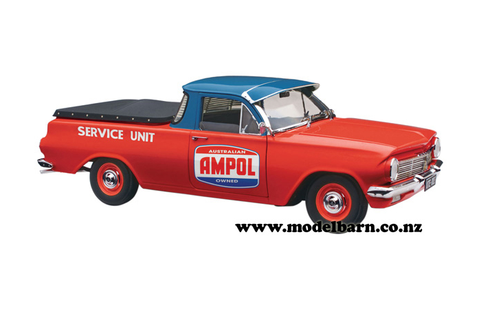 1/18 Holden EH Ute (red & blue) "AMPOL"