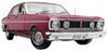 1/18 Ford XT Falcon GT (1968, Viintage Burgundy)