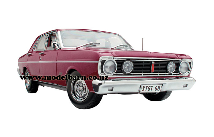 1/18 Ford XT Falcon GT (1968, Viintage Burgundy)