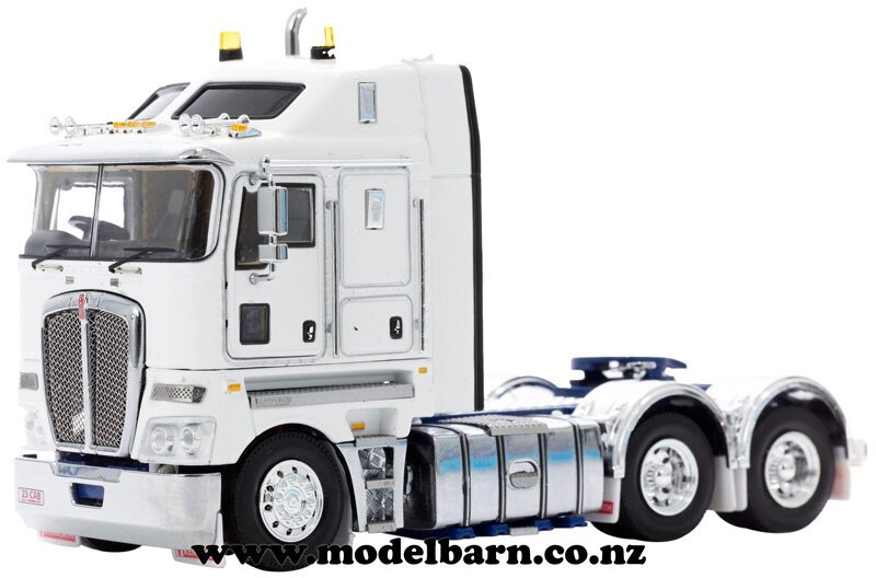 1/50 Kenworth K200 Prime Mover (White & Blue) - Trucks & Trailers