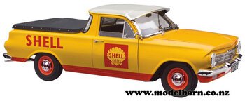 1/18 Holden EH Ute (yellow & orange) "Shell"-holden-Model Barn