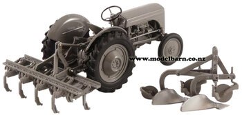 1/32 Ferguson TE-20. Plough & Cultivator Set-farm-equipment-Model Barn