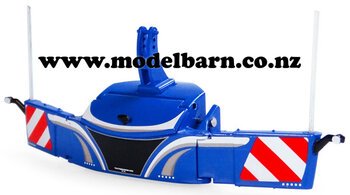 1/32 Front Tractor Bumper Bar Counterweight (blue)-parts,-accessories,-buildings-and-games-Model Barn