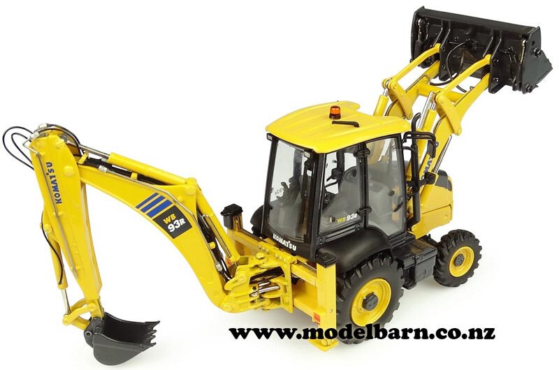 1/50 Komatsu WB93R-8 Backhoe Loader - Construction