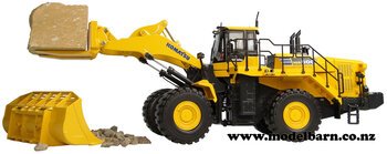 1/50 Komatsu WA600-8 Wheel Loader with Bucket & Forks-komatsu-Model Barn