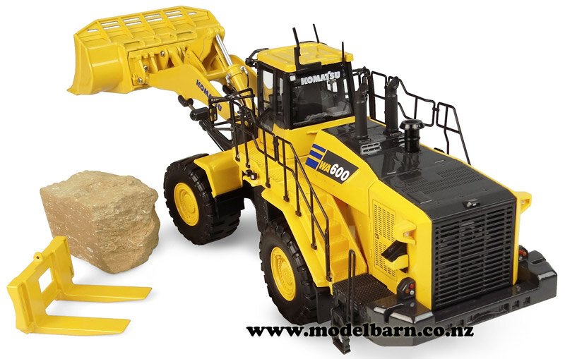 新作 1/50 Forks & Bucket with Loader Wheel WA600-8 Komatsu 建設車両、作業車