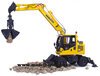 1/50 Komatsu PW148-10 Wheel Excavator with Clamshell Bucket