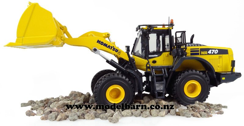 ミニカー KOMATSU 1/50 wa470 1/50 Komatsu WA470-8 Wheel Loader - Construction & Forestry