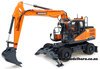 1/50 Doosan DX140W-5 Wheel Excavator