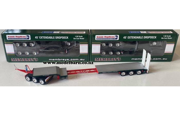 1/50 CTE 3-Axle Dolly & 3-Axle Drop Deck Low Loader "Membreys"