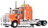 1/50 Kenworth C509 Heavy Haulage Prime Mover (Orange & Blue)