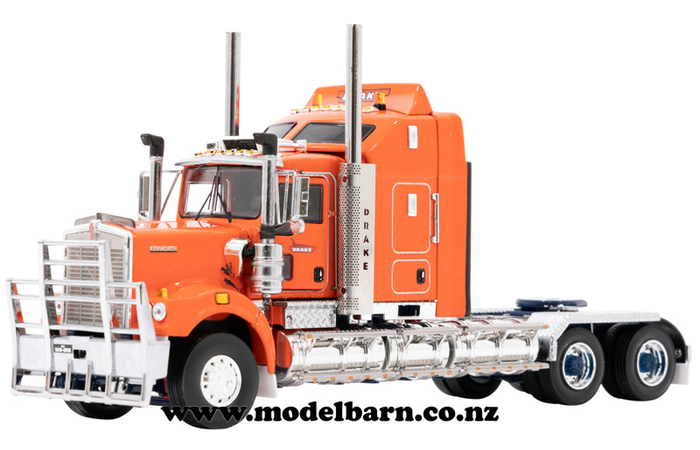 1/50 Kenworth C509 Heavy Haulage Prime Mover (Orange & Blue)