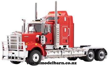 1/50 Kenworth C509 Prime Mover (Rosso Red)-kenworth-Model Barn