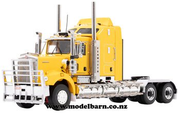 1/50 Kenworth C509 Prime Mover (Chrome Yellow)-kenworth-Model Barn