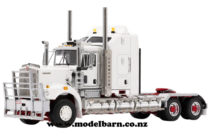 1/50 Kenworth C509 Heavy Haulage Prime Mover (White & Red)