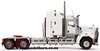 1/50 Kenworth C509 Heavy Haulage Prime Mover (White & Red)