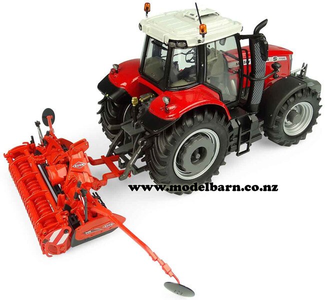 Modellino Universal Hobbies Scala 1/32 – Kuhn HR 3040 Erpice Rotante, UH5219, Diecast