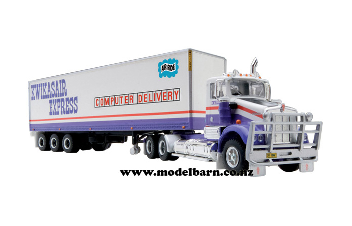 1/64 Kenworth SAR with Curtainsider Semi-Trailer "Kwikasair"