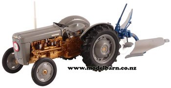 1/32 Ferguson FE-35 with Rumptstad 2-Furrow Plough-ferguson-Model Barn