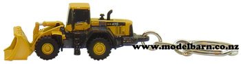 Keyring Komatsu WA470 Wheel Loader-construction-and-forestry-Model Barn